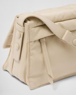 Small Padded Re-Nylon Shoulder Bag - Image 3